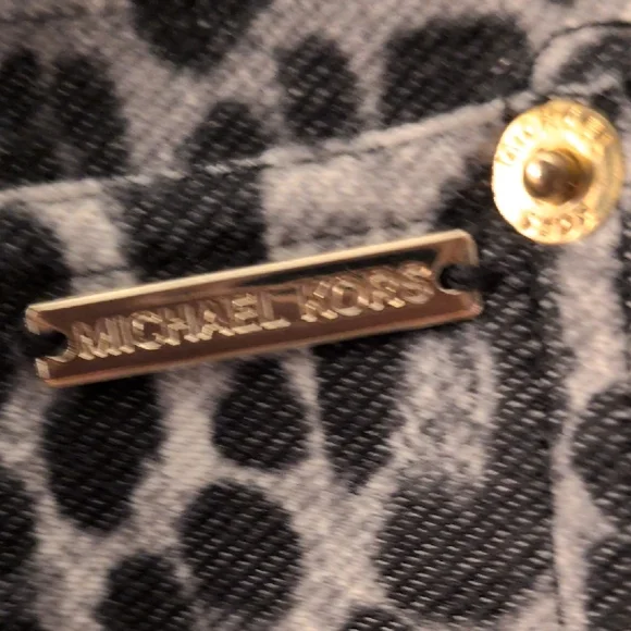 Michael Kors Black and Gray Patterned Pants - Picture 6 of 8